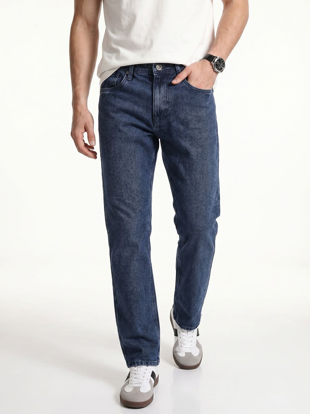 Integriti Men Straight Fit Stretchable Jeans - view 1