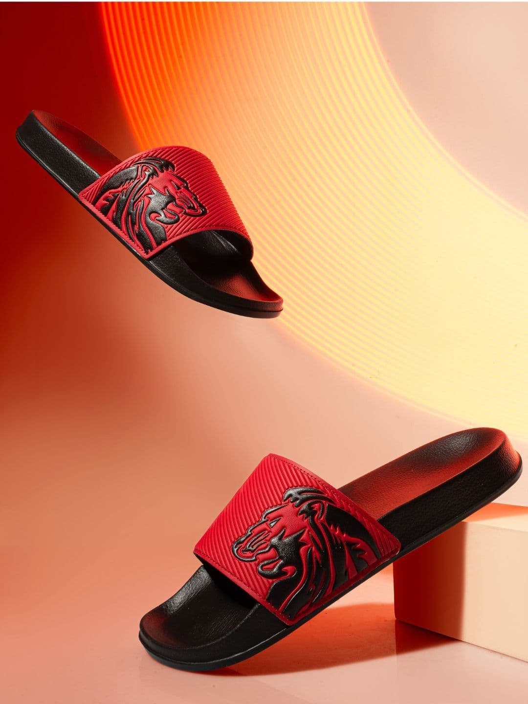 ARVAN Men Embellished Sliders - view 1