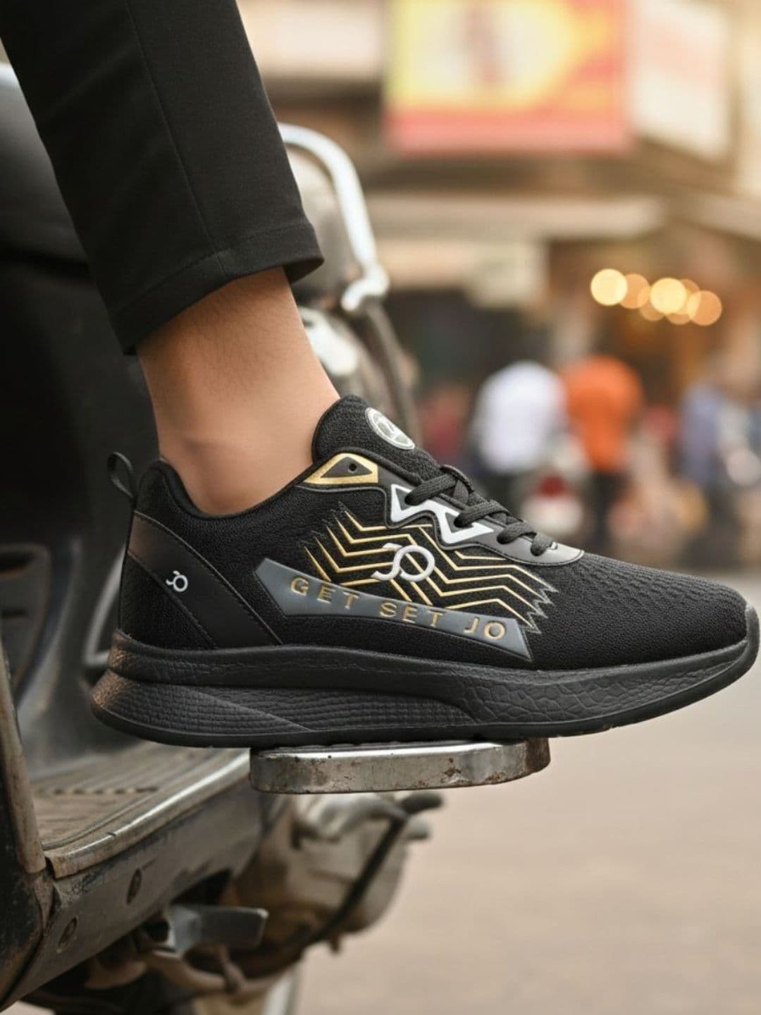 JOOTIYAPA Men Mesh Running Non-Marking Shoes - view 1