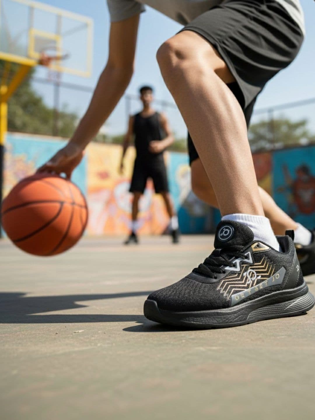 JOOTIYAPA Men Mesh Basketball Non-Marking Shoes - view 1