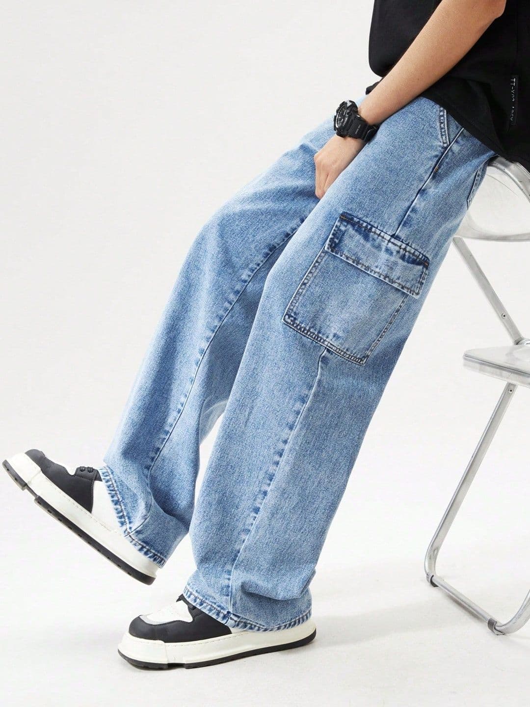 R.Code by The Roadster Life Co. Men Regular Fit High-Rise Light Fade Jeans - view 1