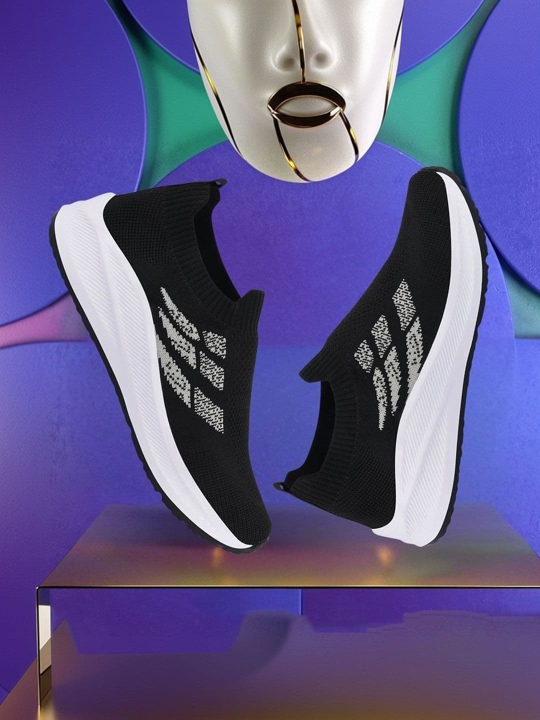 JOOTIYAPA Men Mesh Running Non-Marking Shoes - view 1
