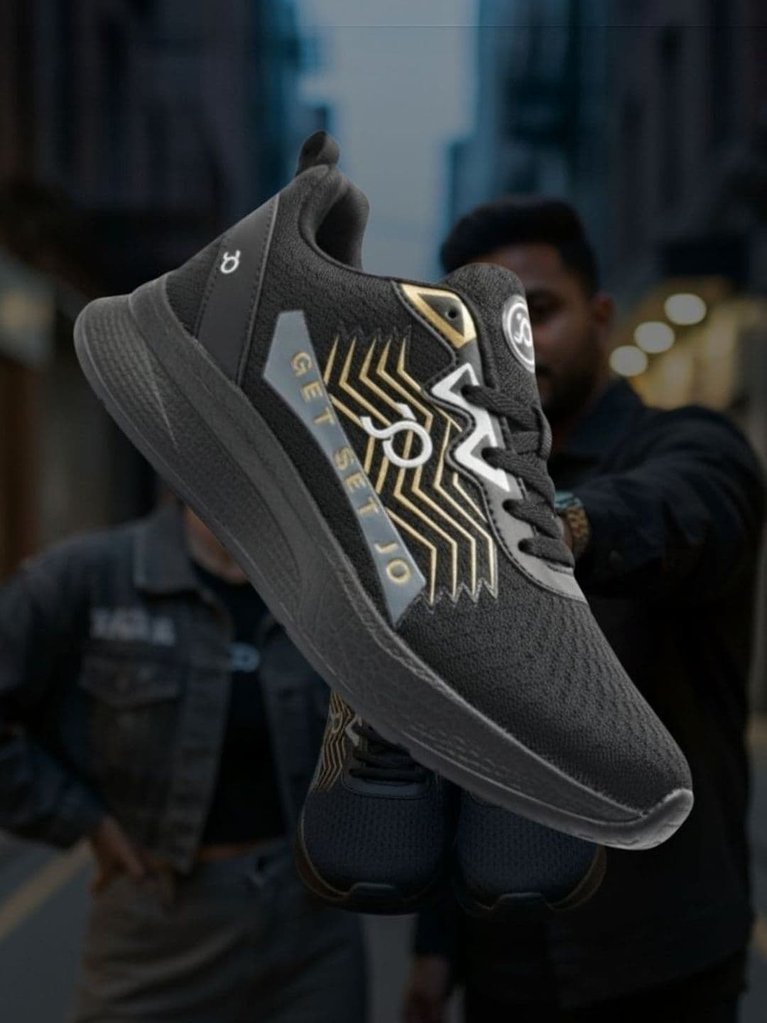 JOOTIYAPA Men Mesh Running Non-Marking Shoes - view 1