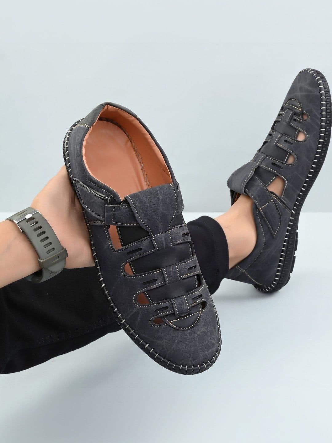 LORENCE FASHION HUB Men Fisherman Sandals - view 1