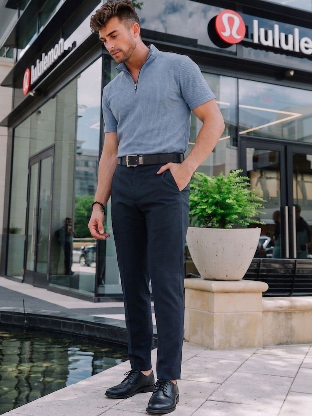 SZN Men Polo Collar T-shirt - view 1