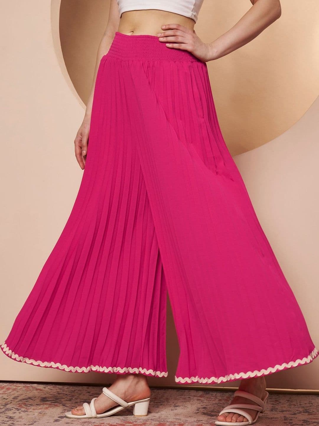 ZWERLON Women Flared Palazzos - view 1
