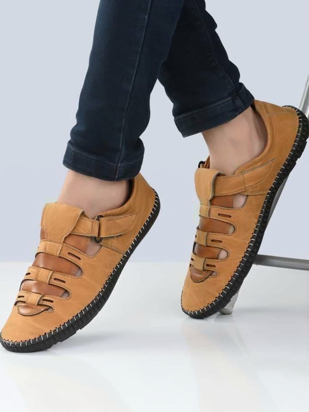 LORENCE FASHION HUB Men Fisherman Sandals - view 1