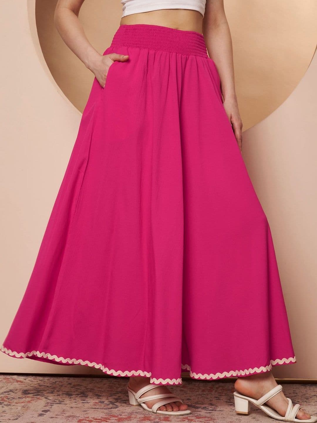 ZWERLON Women Flared Palazzos - view 1