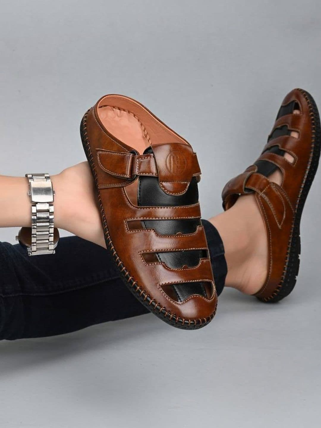 LORENCE FASHION HUB Men Fisherman Sandals - view 1