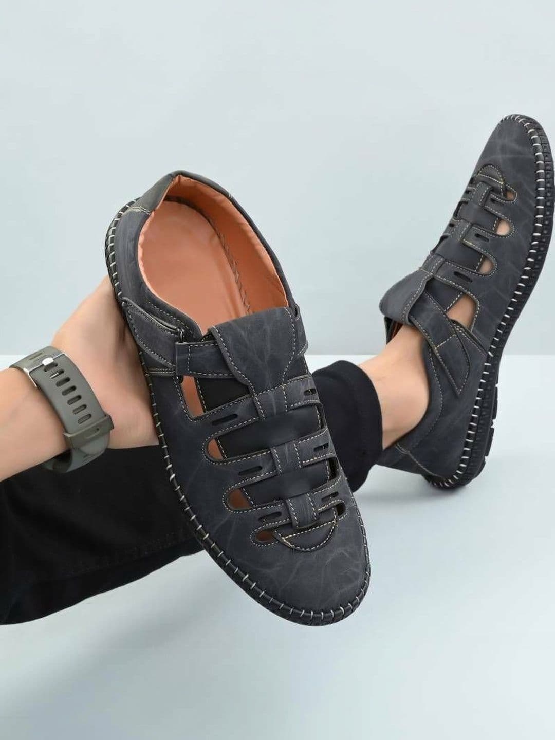 LORENCE FASHION HUB Men Fisherman Sandals - view 1