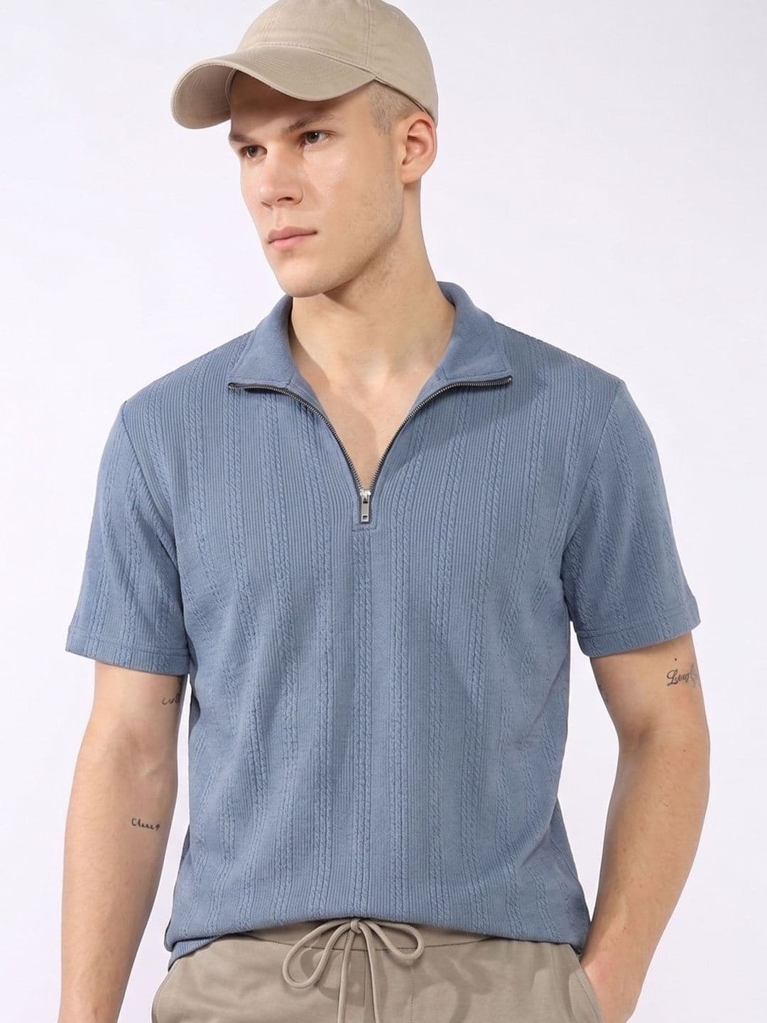 SZN Men Polo Collar T-shirt - view 1