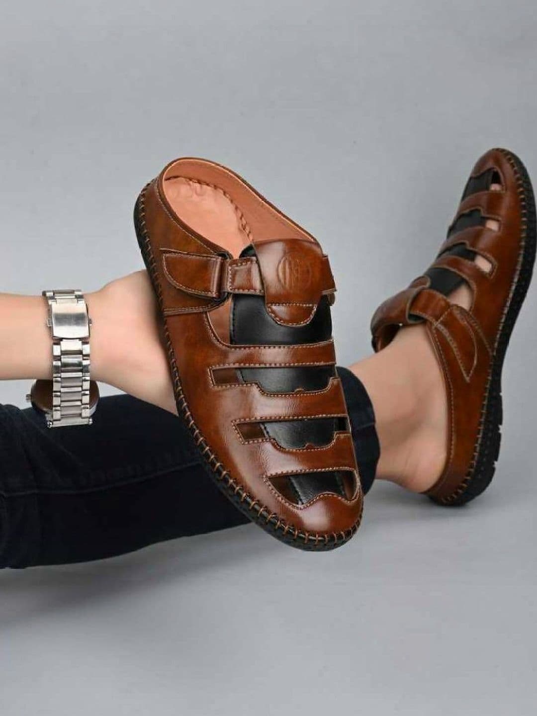 LORENCE FASHION HUB Men Fisherman Sandals - view 1