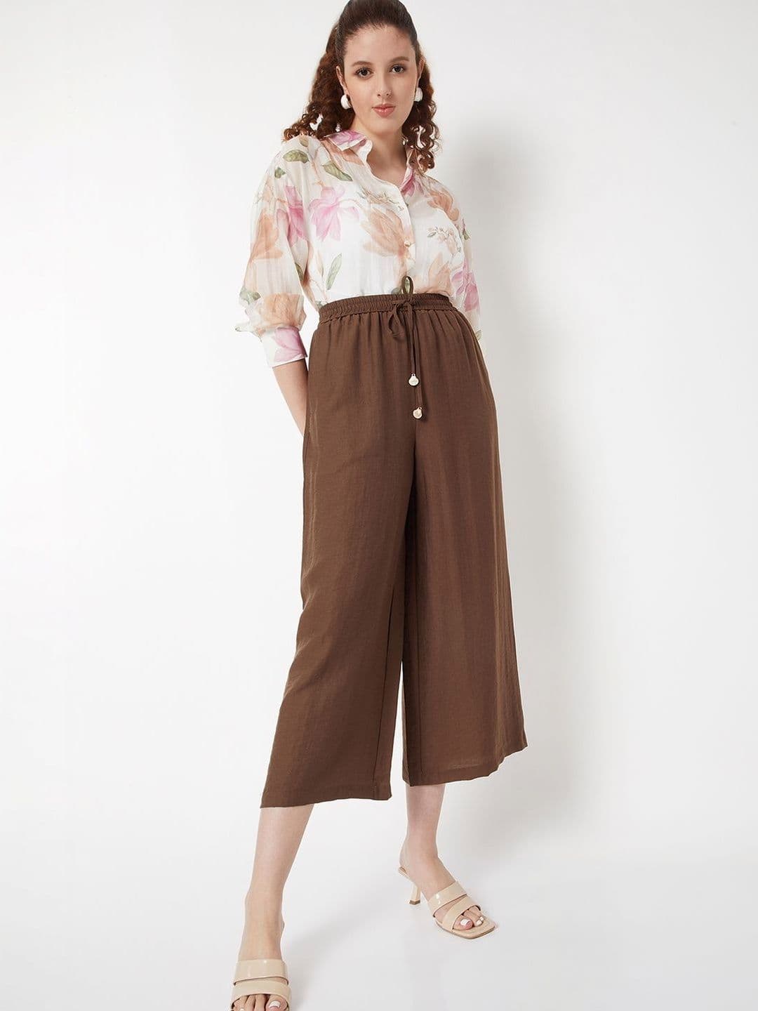 max Women Cropped Palazzos - view 1
