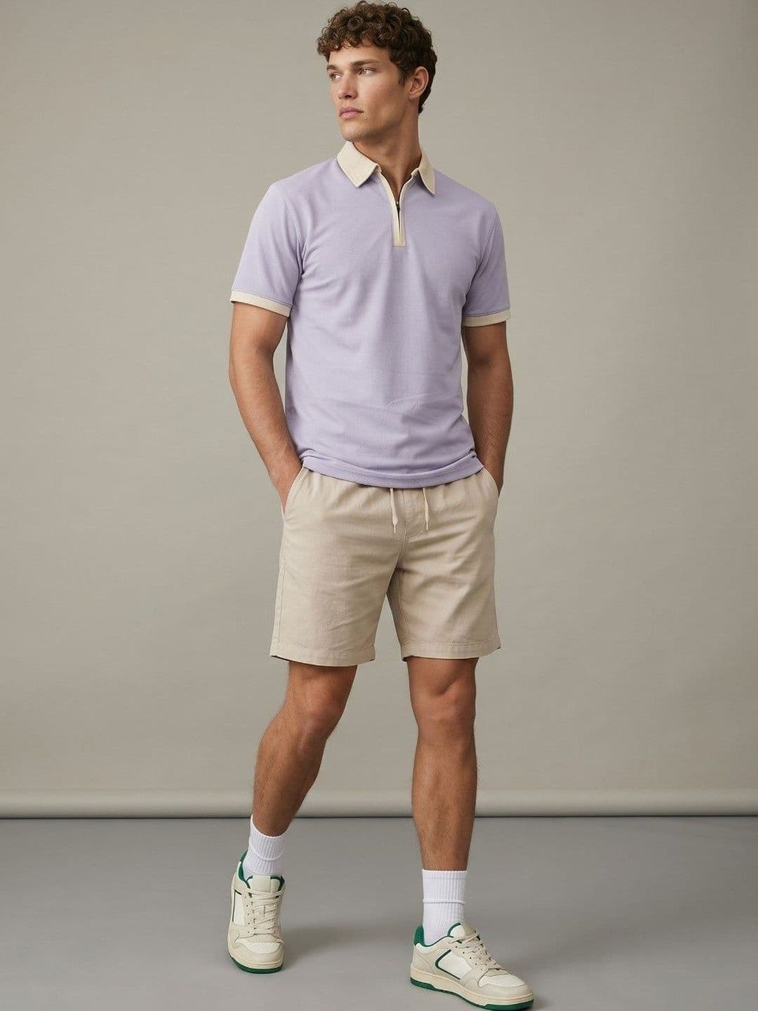 glitchez Men Polo Collar Slim Fit T-shirt - view 1