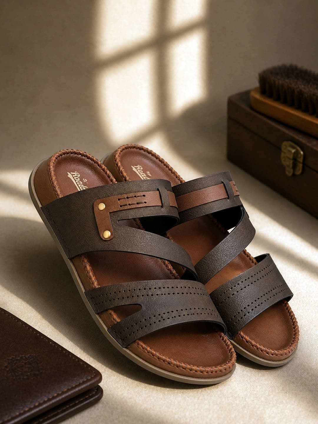 The Roadster Lifestyle Co Men Slip-On Comfort Sandals - view 1