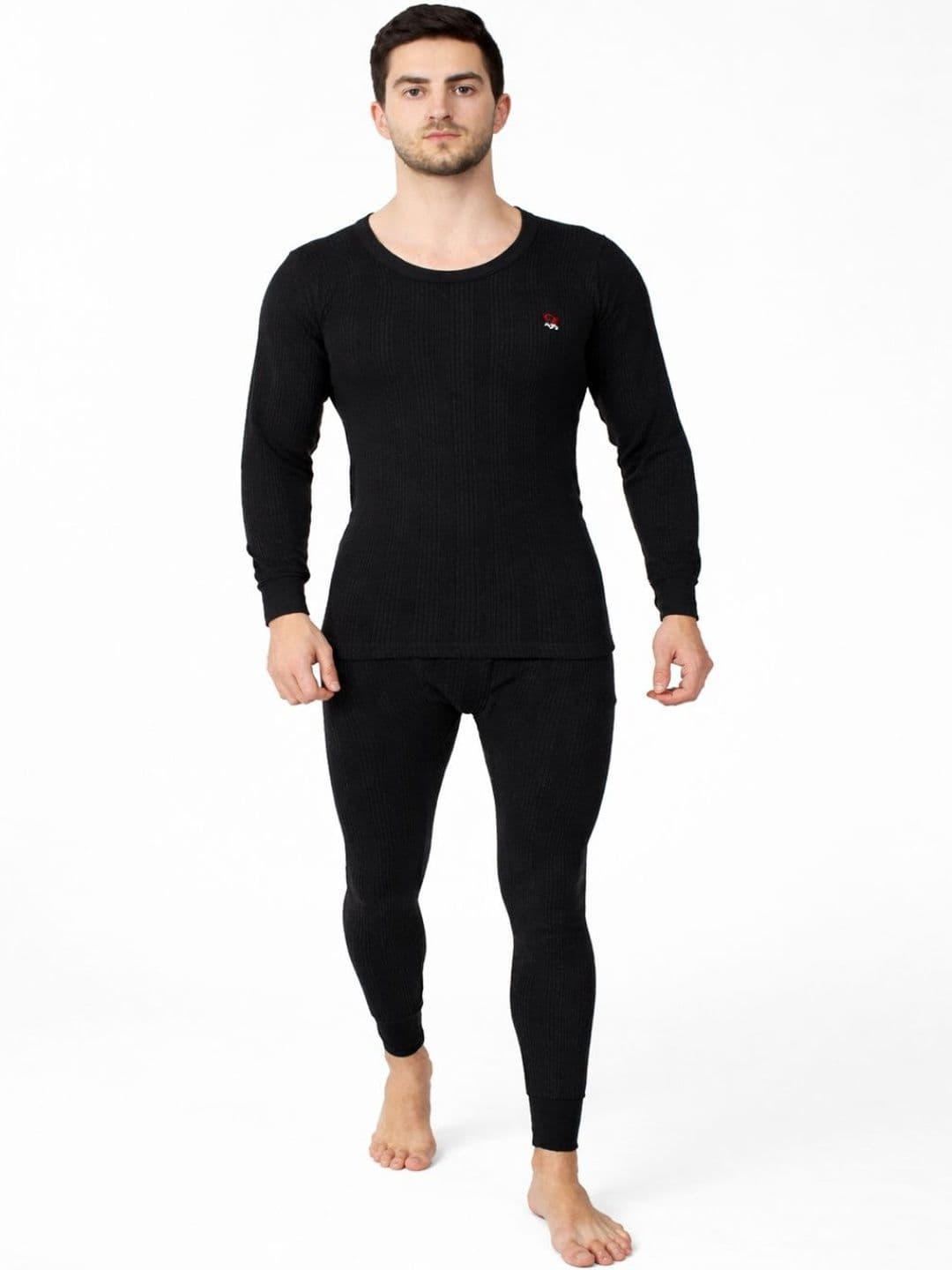 ALFA Men Cotton Round Neck Thermal Set - view 1