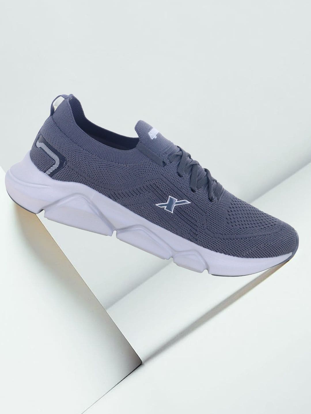 Sparx Men Mesh Trekking Non-Marking Shoes - view 1