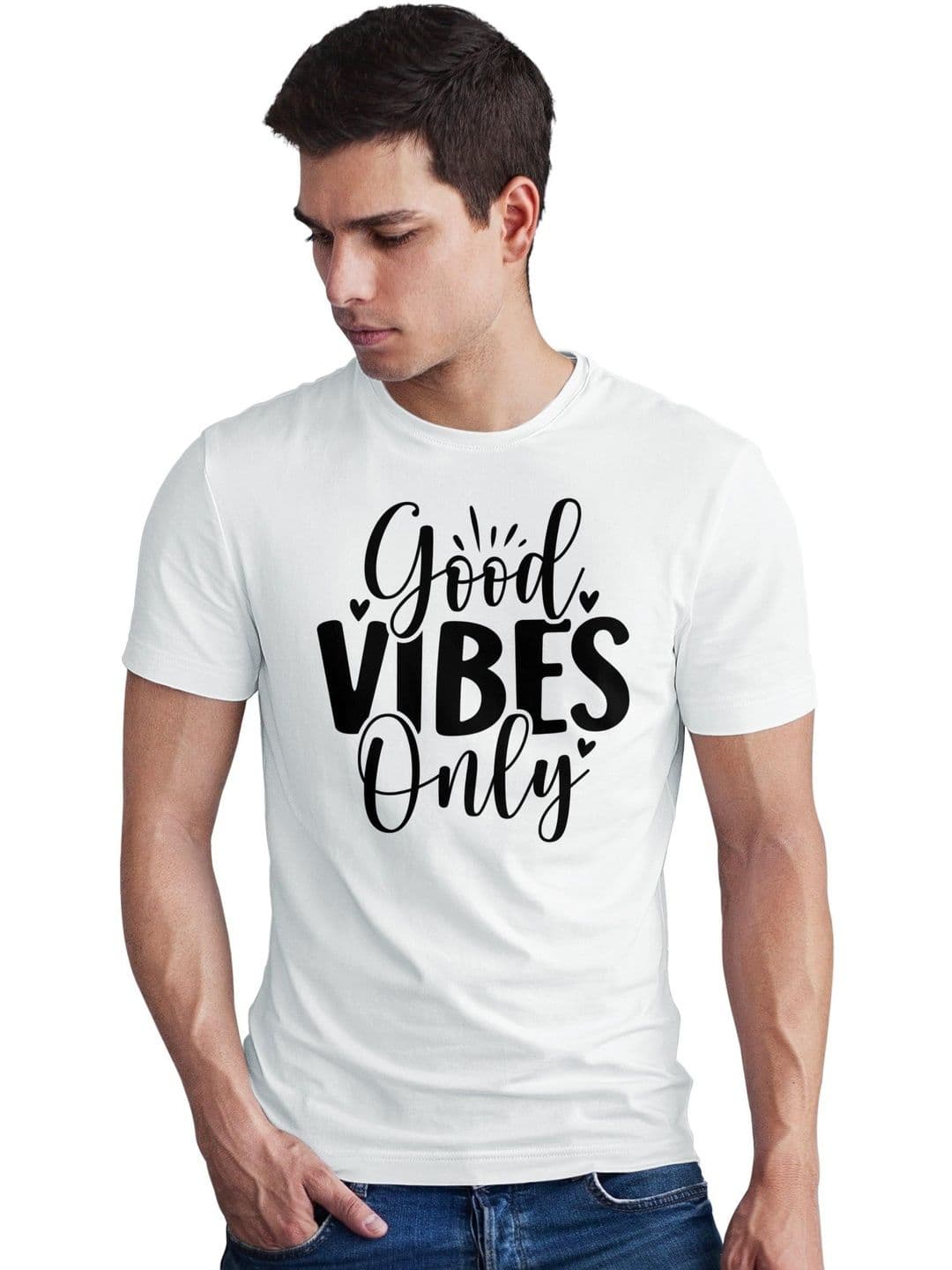 Seekbuylove Men Typography Printed Bio Finish T-shirt - view 1