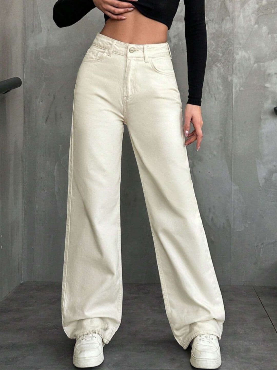 PINKLIT Women Wide Leg High-Rise Jeans - view 1