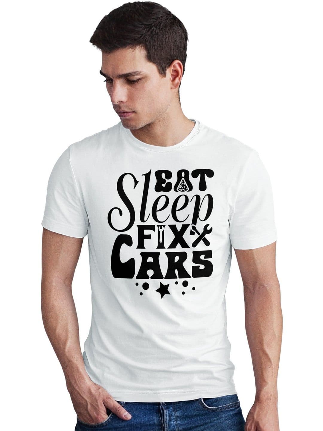 Seekbuylove Men Typography Printed Bio Finish T-shirt - view 1