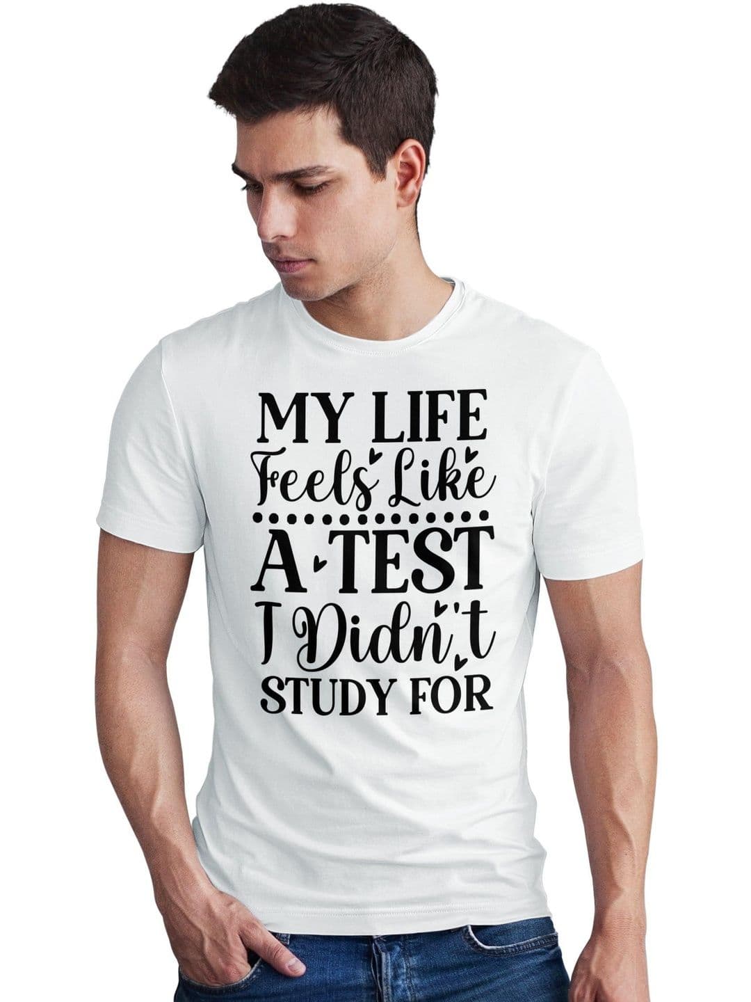 Seekbuylove Men Typography Printed Bio Finish T-shirt - view 1