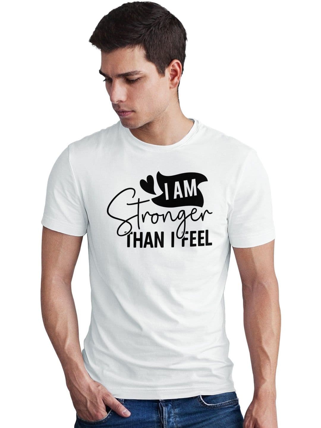 Seekbuylove Men Typography Printed Bio Finish T-shirt - view 1