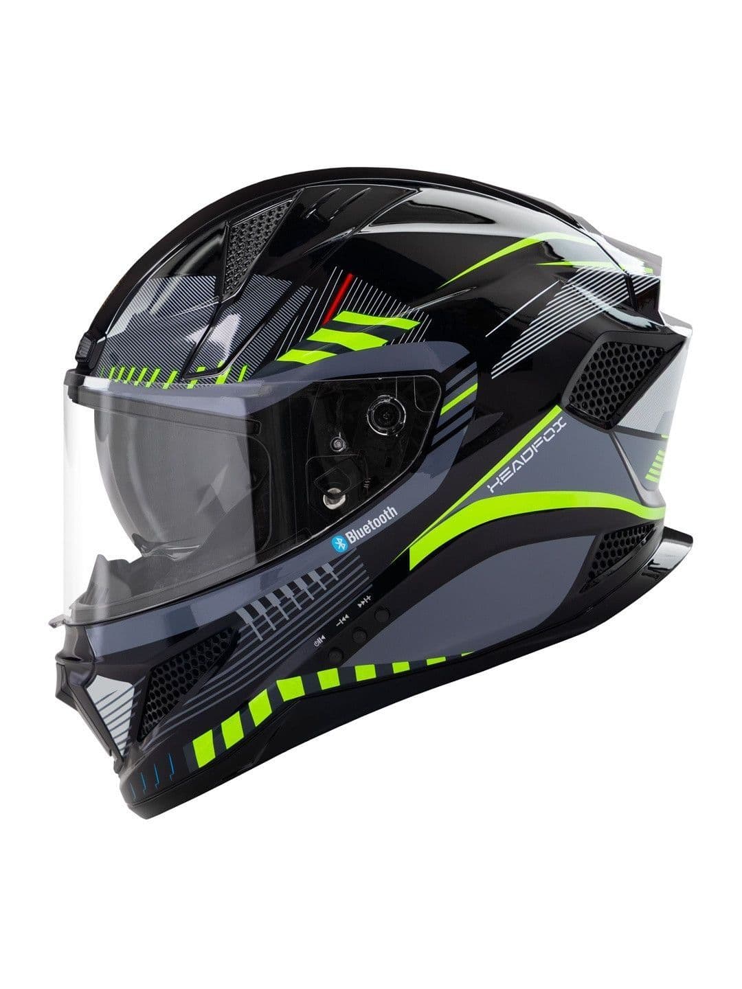 HEADFOX Lightweight Track Sharp 5.3 Smart Bluetooth Helmet