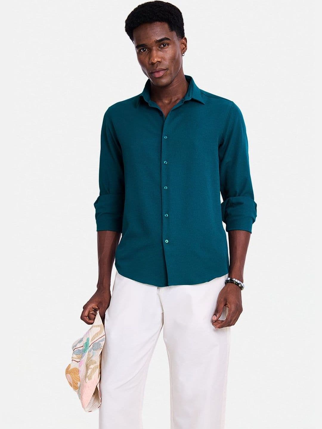 Snitch Men Slim Fit Casual Shirt - view 1