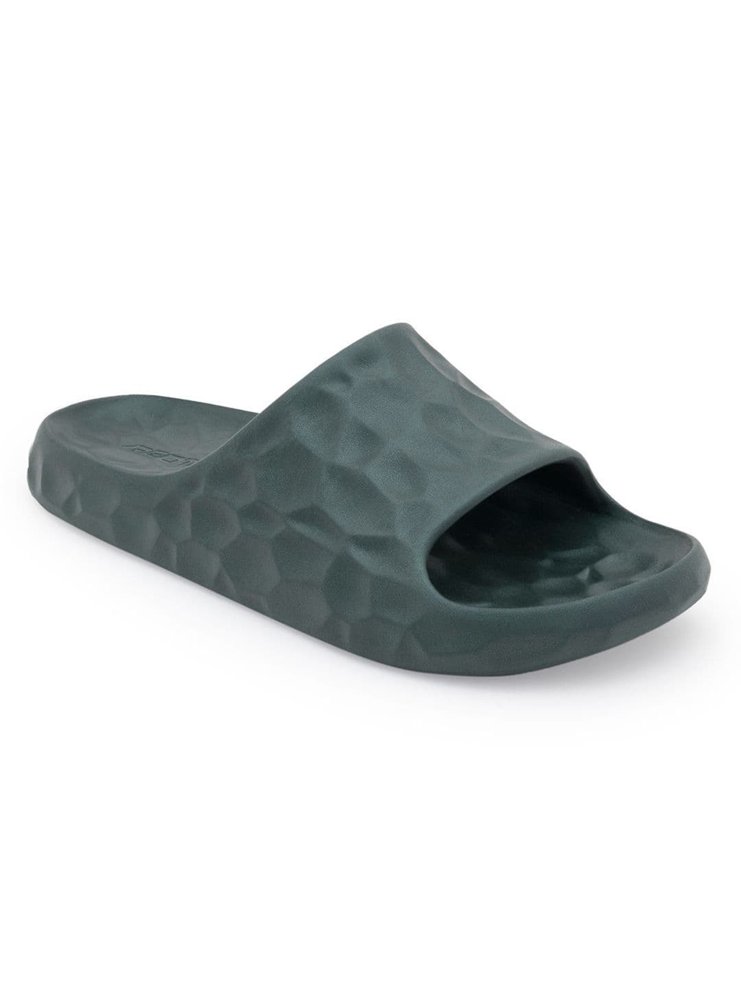 Red Tape Men Dark Green Pool Sliders - view 1
