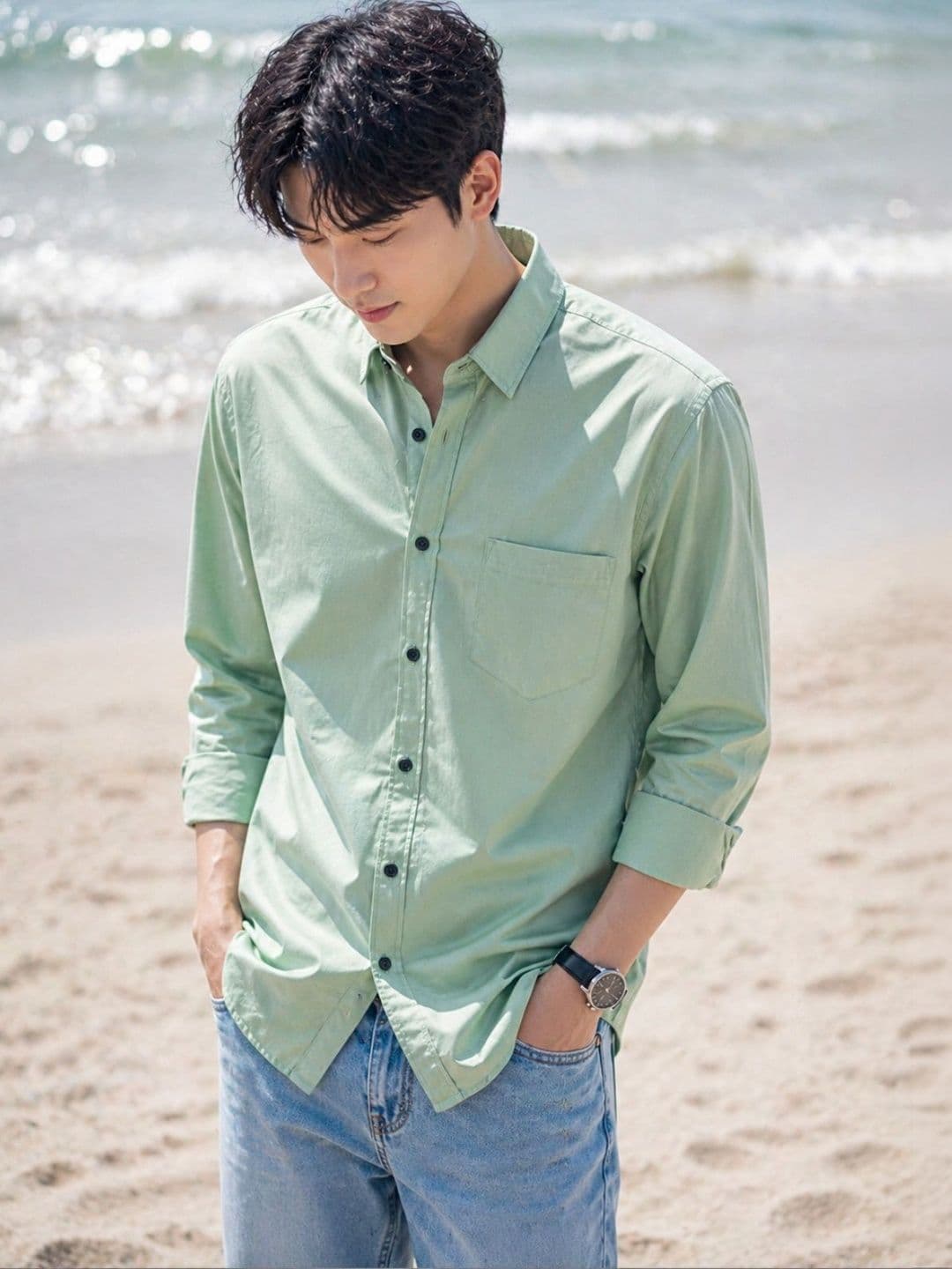 R.Code by The Roadster Life Co. Men Premium Casual Shirt - view 1
