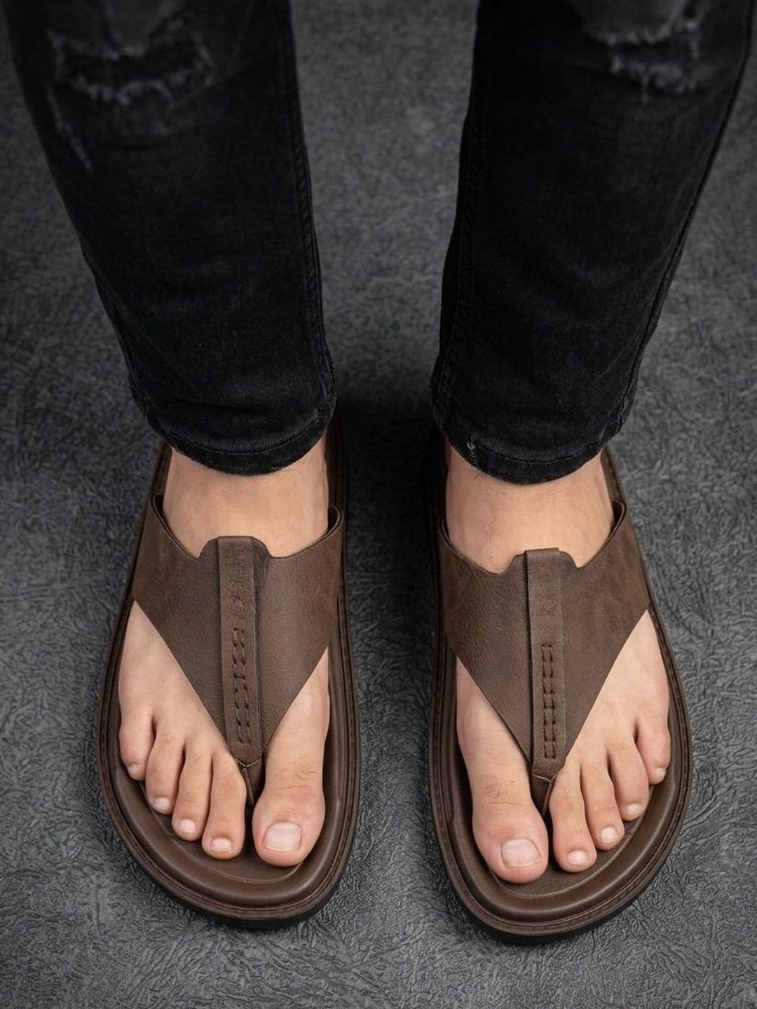 El Paso Men Thong Flip-Flops - view 1