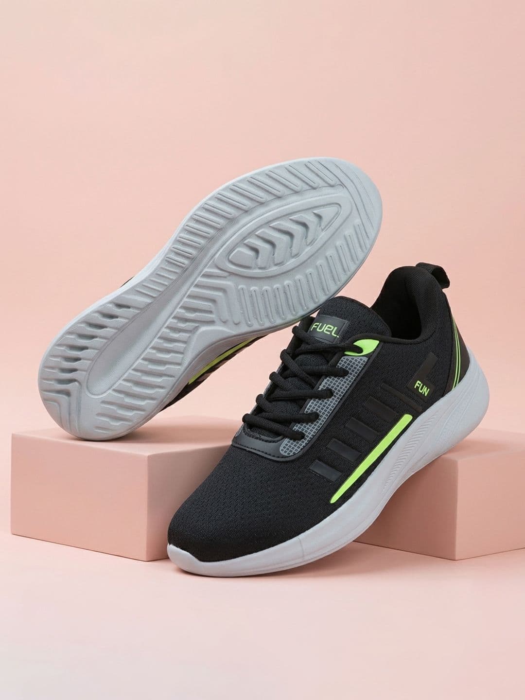 FUEL Men Non-Marking Lace-Ups Running Shoes - view 1