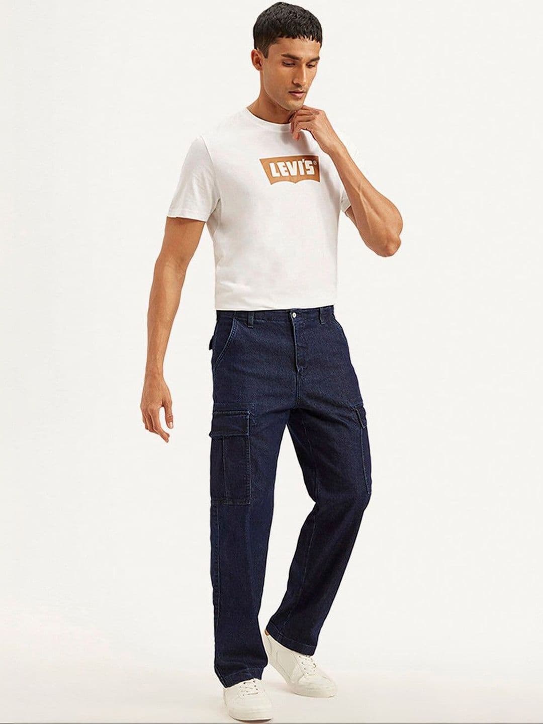 Levis Men Classic Regular Fit Mid-Rise Light Fade Stretchable Jeans - view 1
