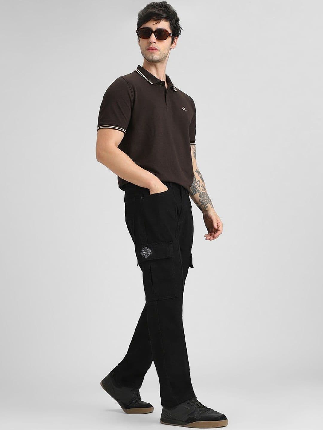 Klub Fox Men Straight Fit Cargos Jeans - view 1