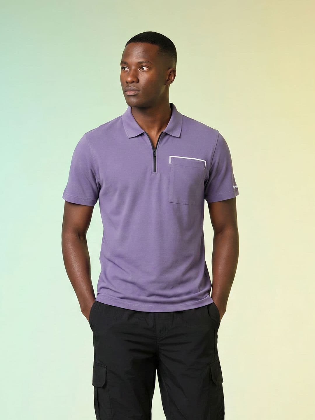 HRX by Hrithik Roshan Polo Collar T-shirt - view 1