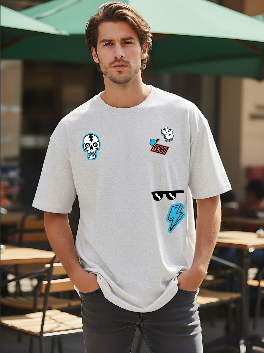 Kook N Keech Graphic Printed Round Neck Cotton Regular Fit T-shirt - view 1
