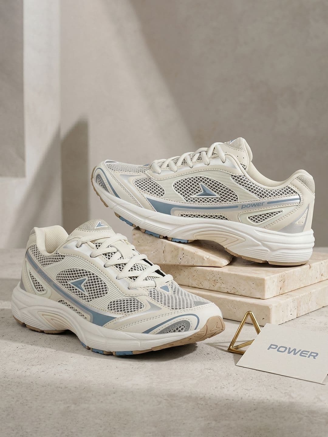 Power Women Textile Training or Gym Non-Marking Shoes - view 1