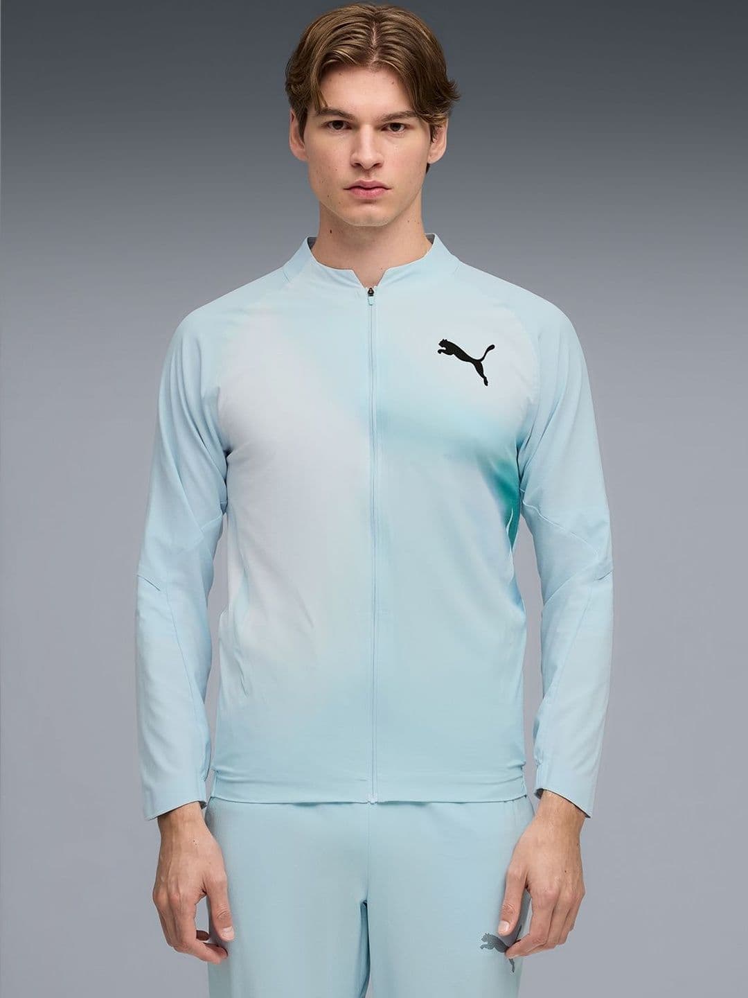 Puma LIGHTSPEED Men's Colorblock Running Jacket - view 1