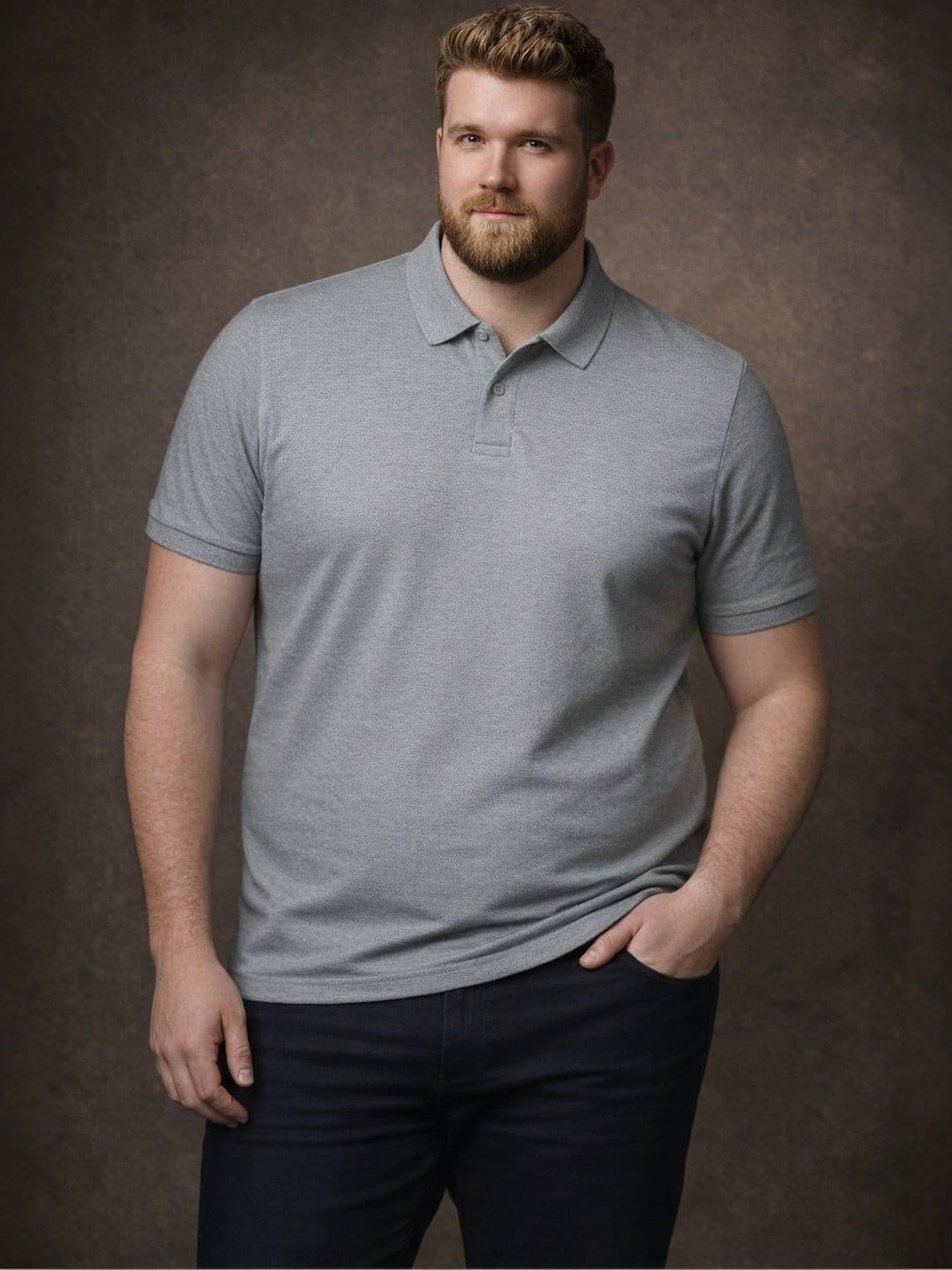 Mast & Harbour Men Polo Collar T-shirt - view 1