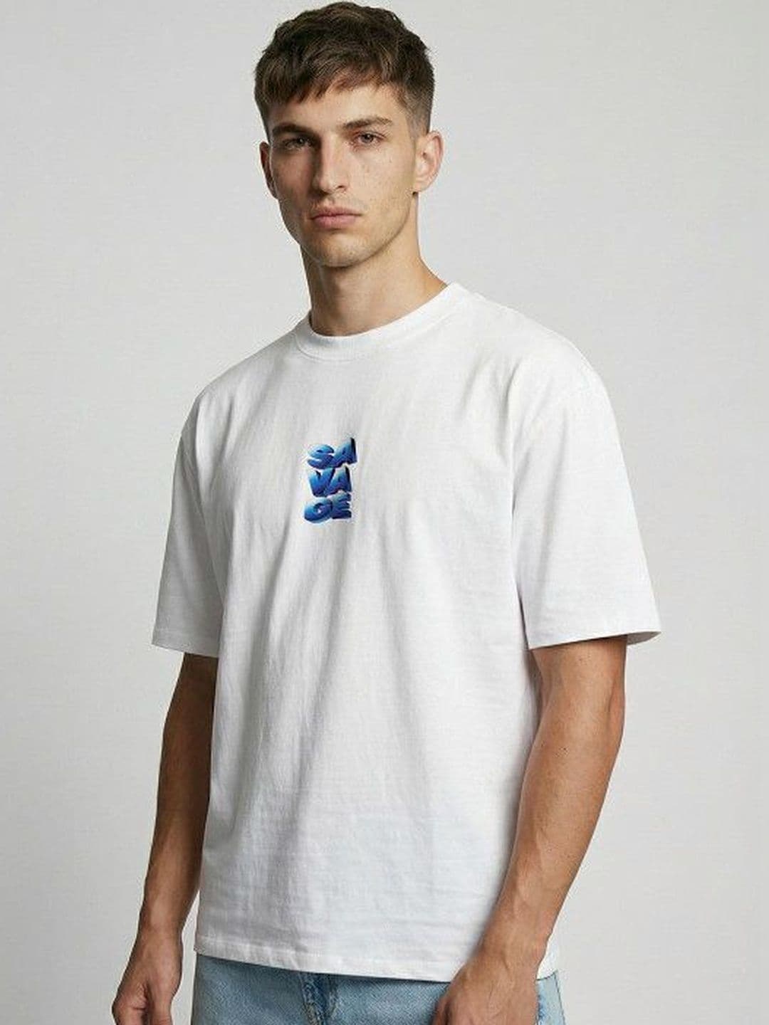 High Star Men Typography Printed T-shirt - view 1