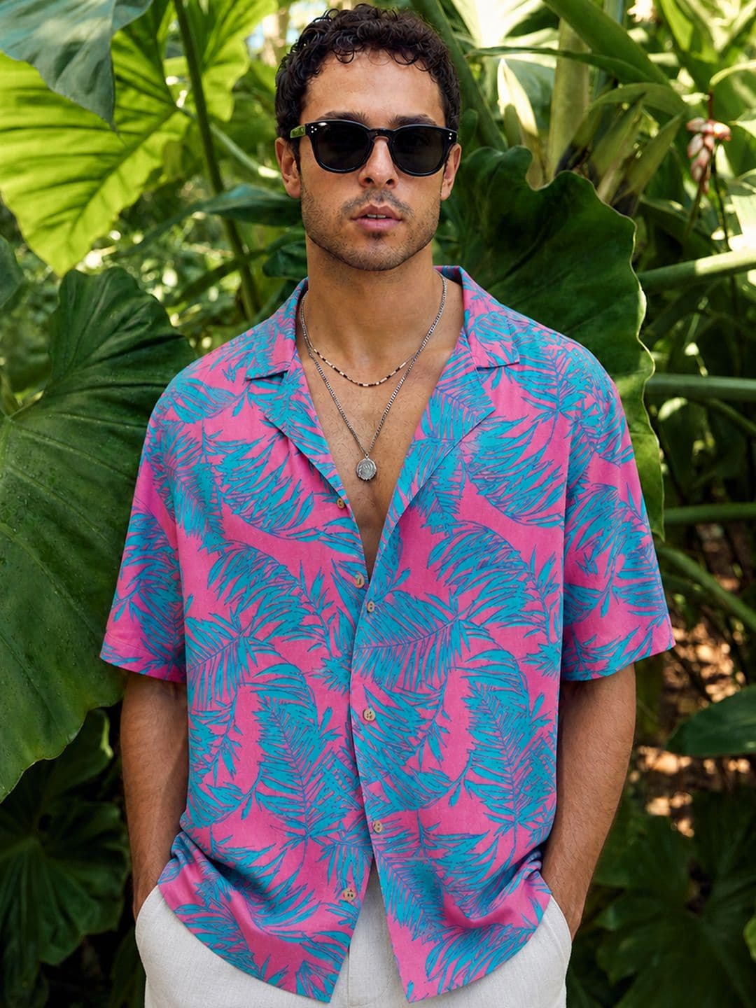 MASCLN SASSAFRAS Men Relaxed Casual Shirt - view 1