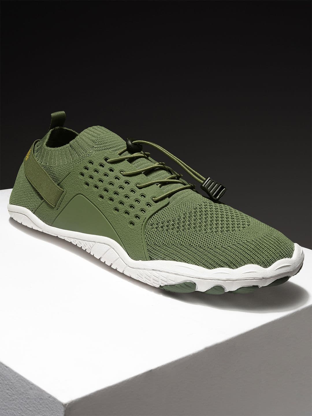 CULT Men FlexKnit Barefoot Training Shoes - Olive - view 1