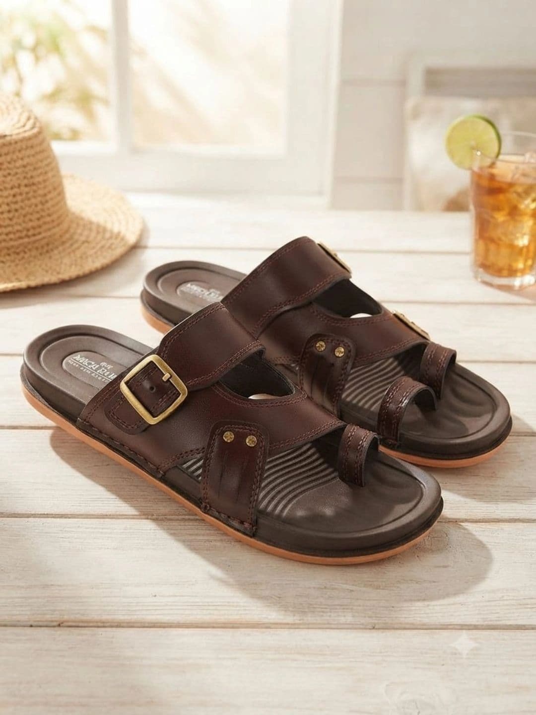 Trump Men PU Comfort Sandals - view 1