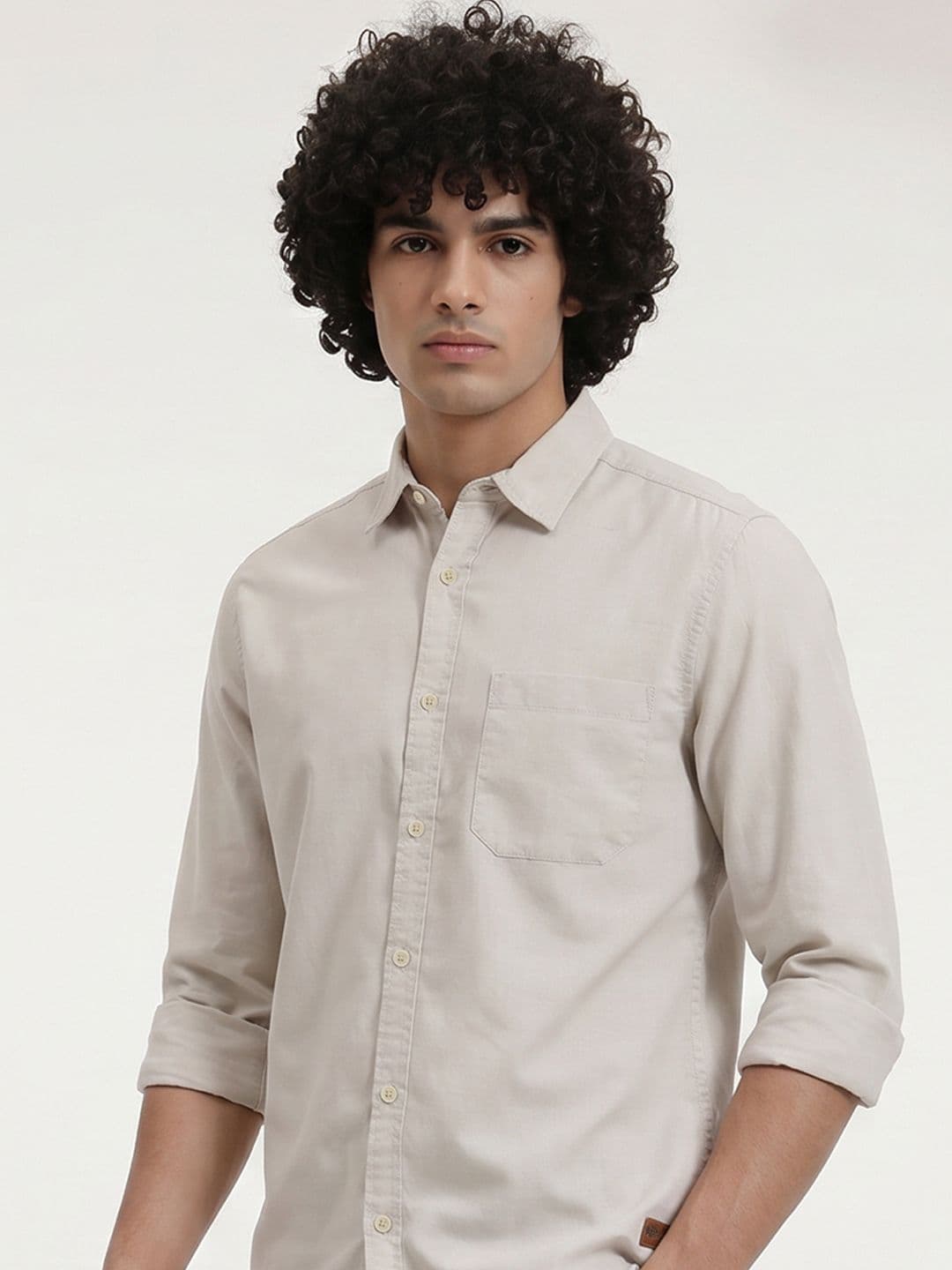 Roadster Life Co. Easy Drape Cotton Shirt - view 1