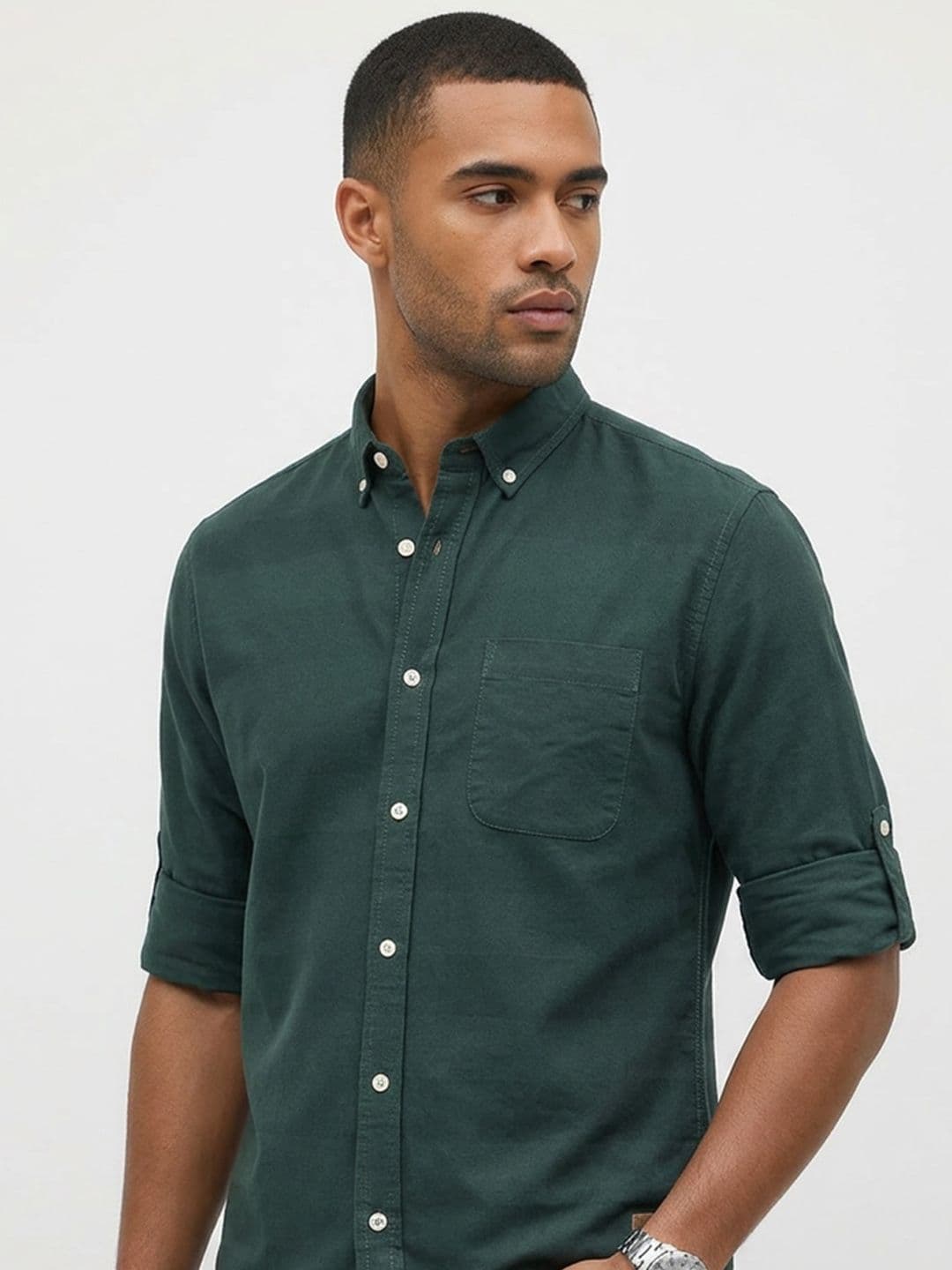 Roadster Life Co. Easy Drape Cotton Shirt - view 1