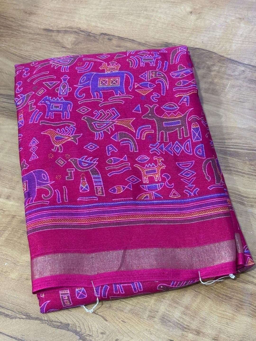 Fashion Mantra Linen Blend Saree - view 1