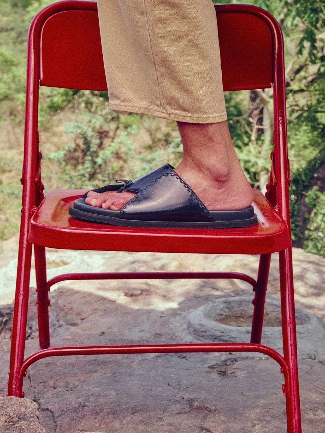 GULLY LABS Men Leather Comfort Sandals - view 1