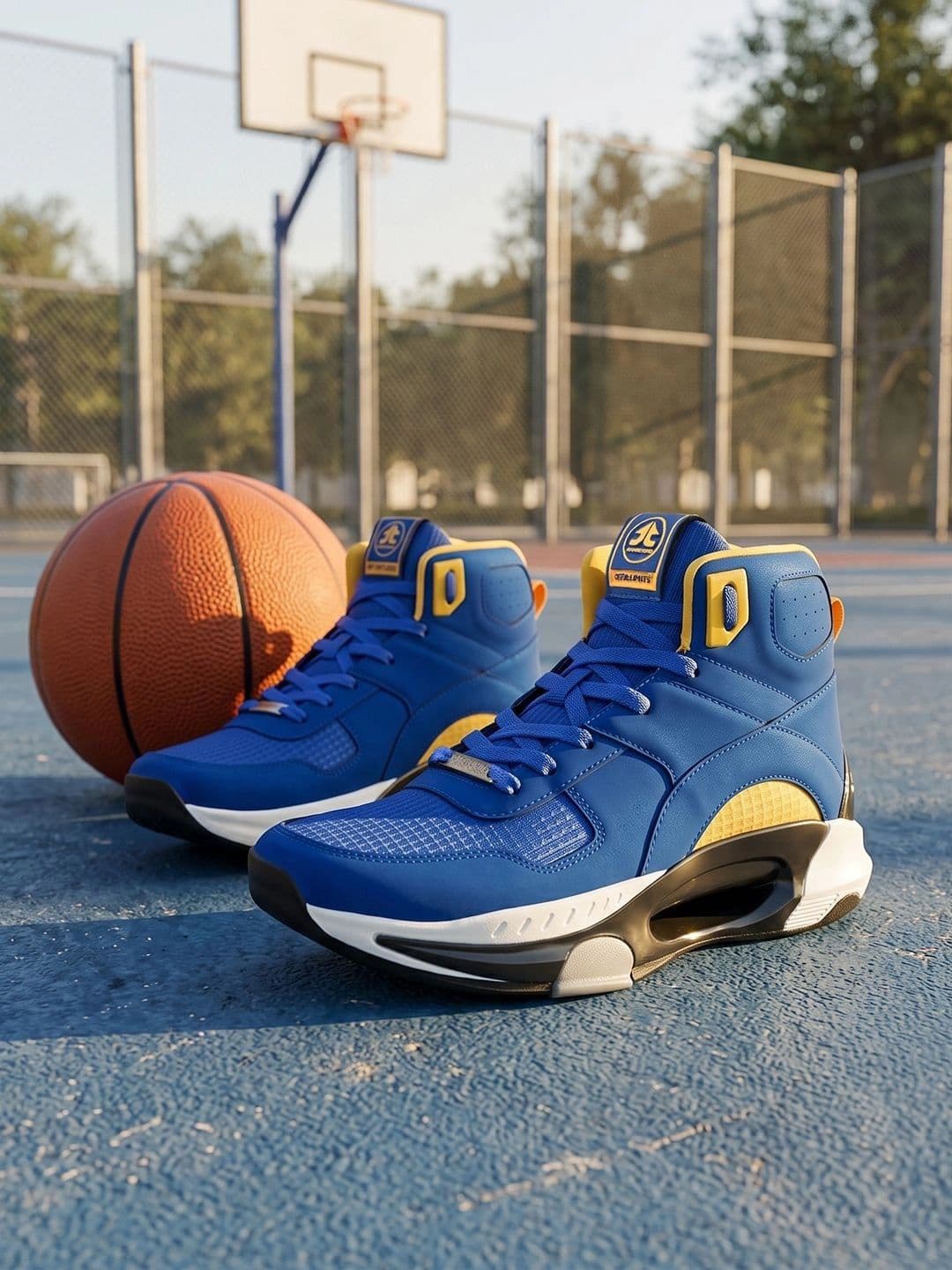 OFF LIMITS Legacy Blue Synthetic Basketball Shoes - view 1