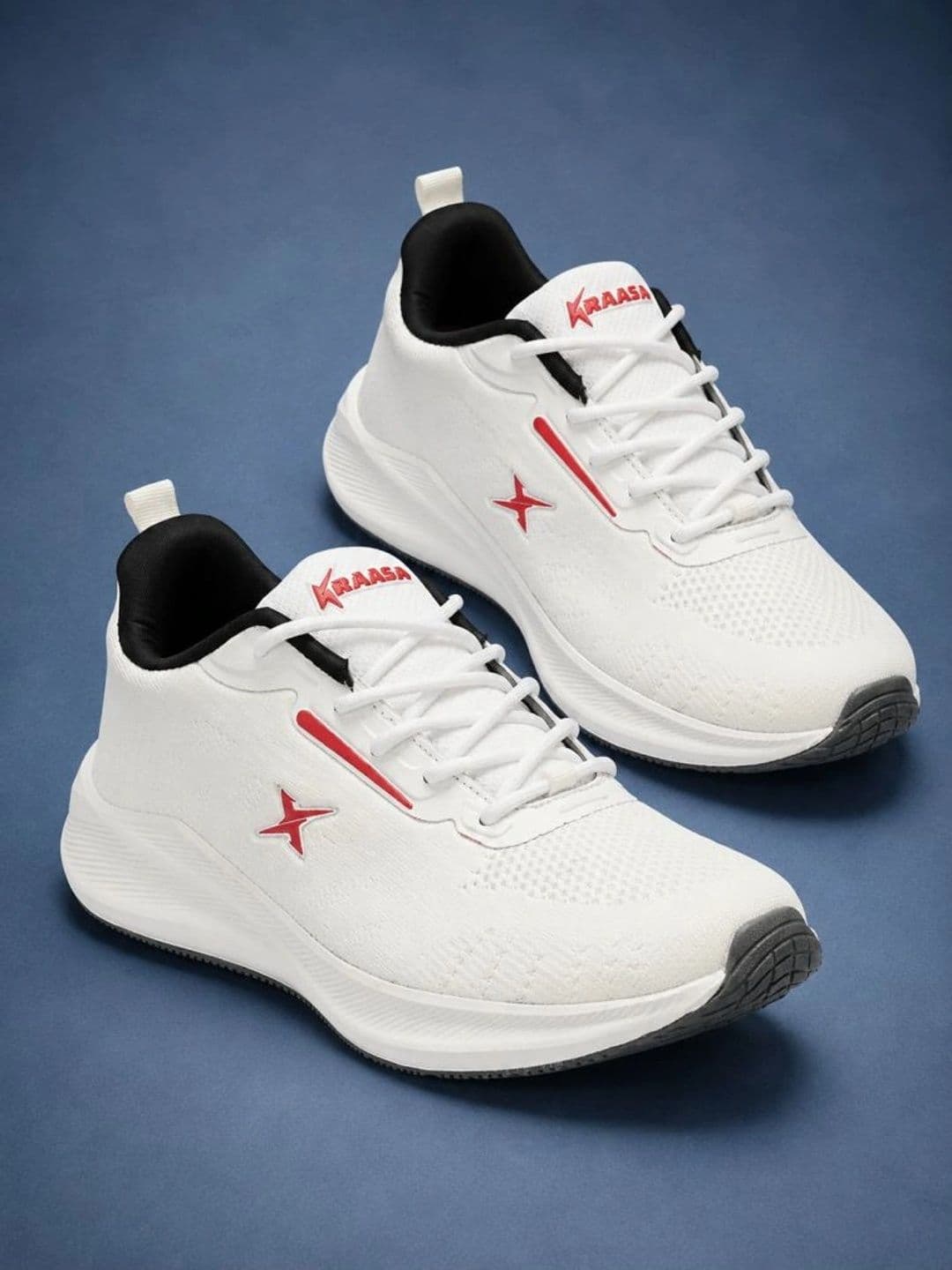 KRAASA Men Textile Running Non-Marking Shoes - view 1