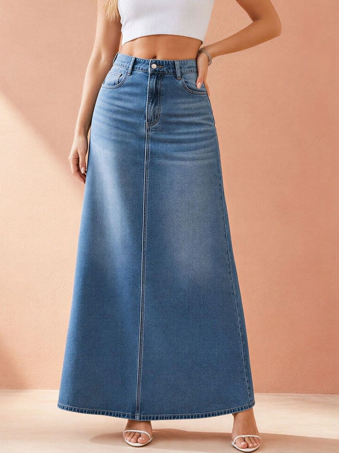 ATELIER REBEL Women Maxi A-Line Skirt - view 1